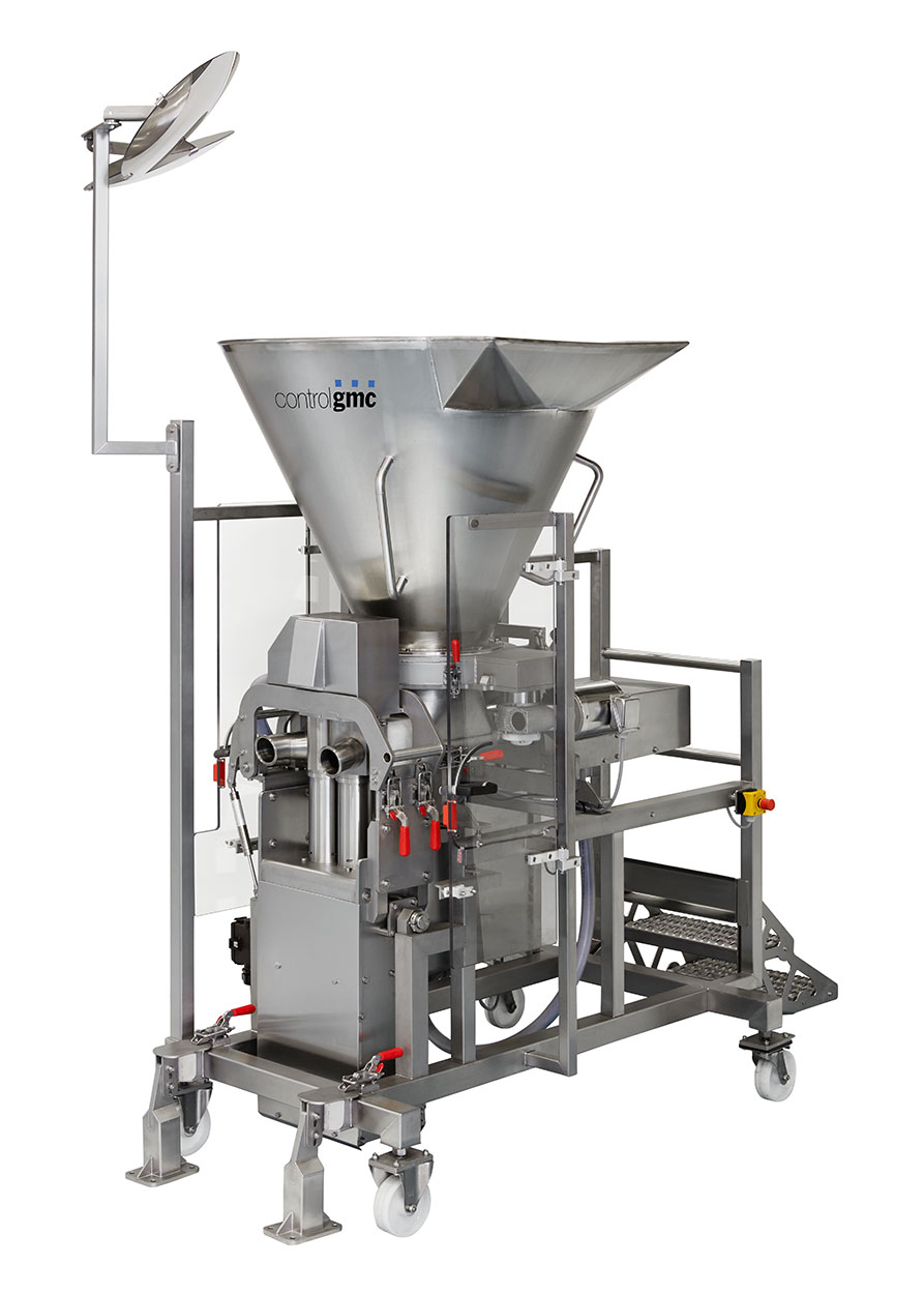 Medium capacity volumetric piston filler DV1000